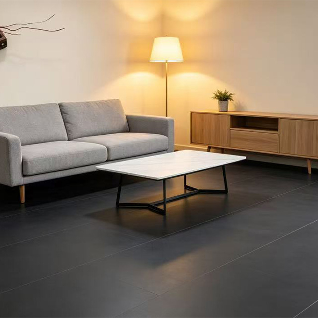 Solid-Colored Flooring Dark Color Style 1