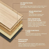 Wood-Grain Flooring Light Color Style 1