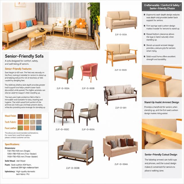 Senior-Friendly Furniture Series