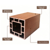 Plastic Wood Wall Panel Railings