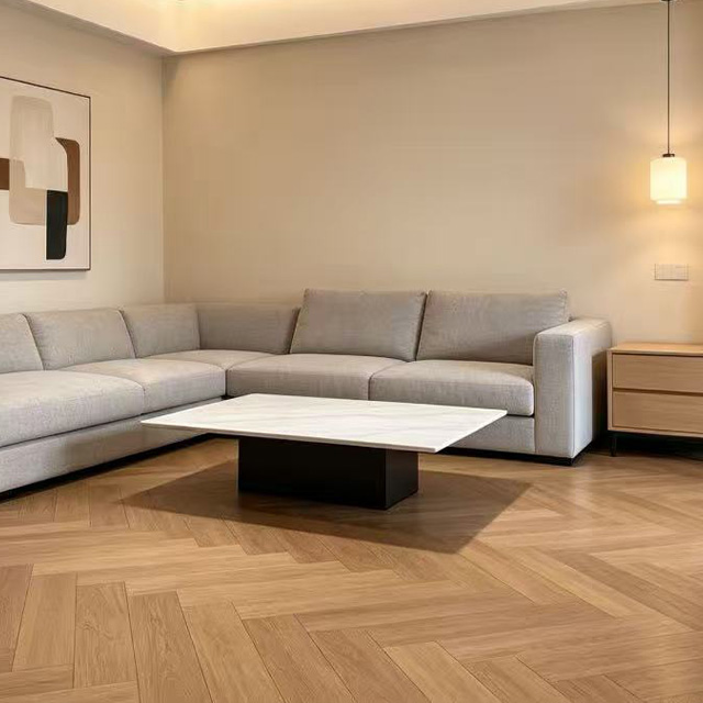 Fish-Scale Pattern Flooring Dark Color Style 1