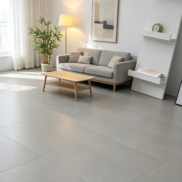 Solid-Colored Flooring Light Color Style 1