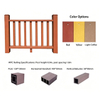 Plastic Wood Wall Panel Railings