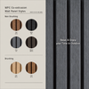 WPC Co-extrusion Fluted Wall Panel Series