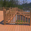 Plastic Wood Wall Panel Railings